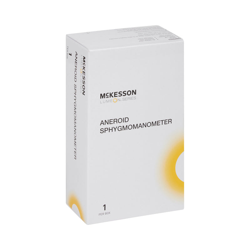 Aneroid Sphygmomanometer Unit McKesson Deluxe Large Adult Cuff Nylon Cuff 34 - 50 cm Pocket Aneroid