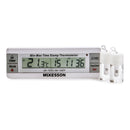Digital Refrigerator / Freezer Thermometer with Alarm McKesson Fahrenheit / Celsius -58° to +158°F (-50° to +70°C) Desk / Wall / Door Mount Battery Operated