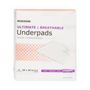 Disposable Underpad McKesson Ultimate Breathable 30 X 36 Inch Fluff / Polymer Heavy Absorbency