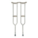 Bariatric Underarm Crutches McKesson Adult 5 Foot 2 Inch to 5 Foot 10 Inch User Height Steel Frame 500 lbs. Weight Capacity