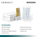 Respiratory Test Kit McKesson Consult™ Influenza A + B 25 Tests CLIA Waived Sample Dependent