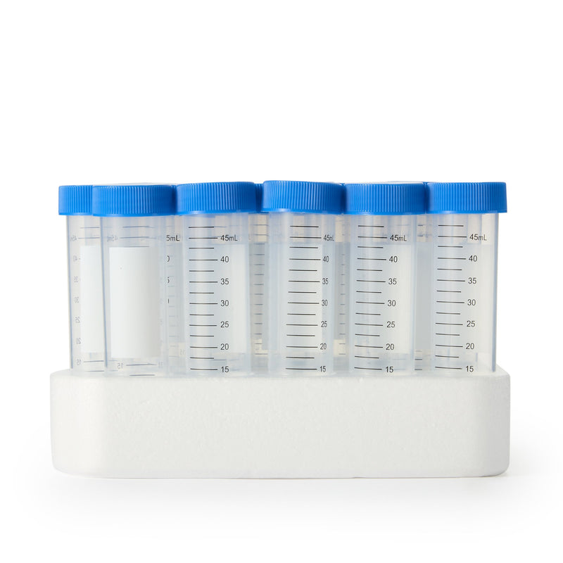 McKesson Centrifuge Tube Plain 50 mL Screw Cap Polypropylene Tube