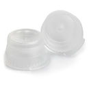 McKesson Tube Closure Polyethylene Snap Cap Natural 13 mm For Use with 13 mm Blood Drawing Tubes, Glass Test Tubes, Plastic Culture Tubes NonSterile
