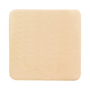 Thin Foam Dressing McKesson Lite 6 X 6 Inch Without Border Film Backing Silicone Gel Adhesive Square Sterile