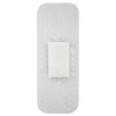 Waterproof Adhesive Strip McKesson 1 X 3 Inch Silicone Rectangle Sheer Sterile