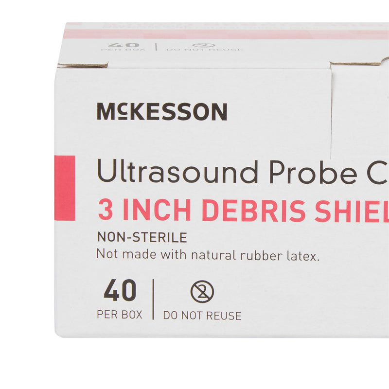 Ultrasound Probe Cover with Debris Shield McKesson 1 X 8 Inch Non Latex NonSterile Rolled