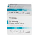 Water Resistant Dressing Retention Tape with Liner McKesson White 2 Inch X 10 Yard Nonwoven / Printed Release Paper NonSterile