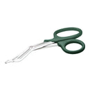 Trauma Shears McKesson Medicut™ Green 7-1/4 Inch Length Medical Grade Stainless Steel NonSterile Finger Ring Handle Blunt Tip / Blunt Tip