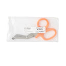 Trauma Shears McKesson Medicut™ Orange 7-1/4 Inch Length Medical Grade Stainless Steel NonSterile Finger Ring Handle Blunt Tip / Blunt Tip