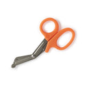 Trauma Shears McKesson Medicut™ Orange 7-1/4 Inch Length Medical Grade Stainless Steel NonSterile Finger Ring Handle Blunt Tip / Blunt Tip