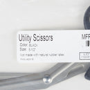 Trauma Shears McKesson Medicut™ Black 5-1/2 Inch Length Medical Grade Stainless Steel Finger Ring Handle Blunt Tip / Blunt Tip