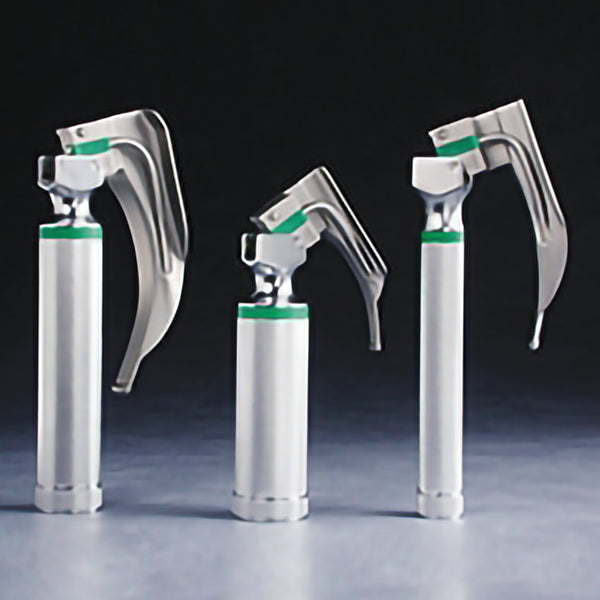 Laryngoscope Handle McKesson Greenline FiberOptic Medium Standard Handle