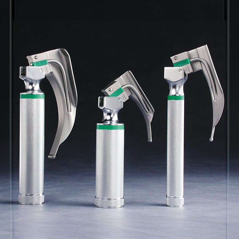 Laryngoscope Handle McKesson Greenline FiberOptic Stubby Handle