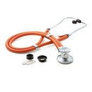 Sprague Stethoscope McKesson Orange 2-Tube 22 Inch Tube Double Sided Chestpiece