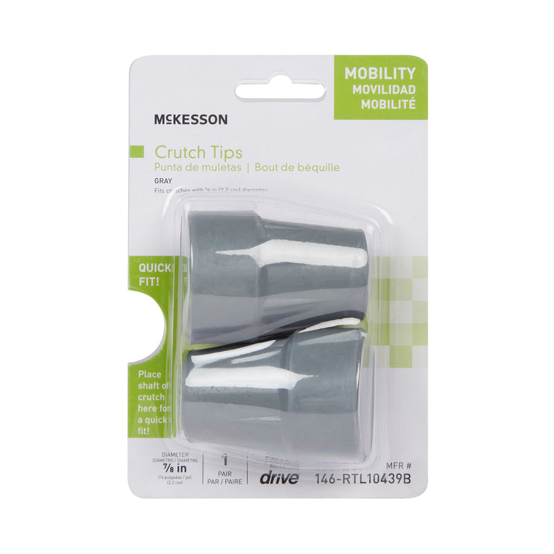 McKesson Crutch Tip For Crutch with 7/8 Inch Diameter
