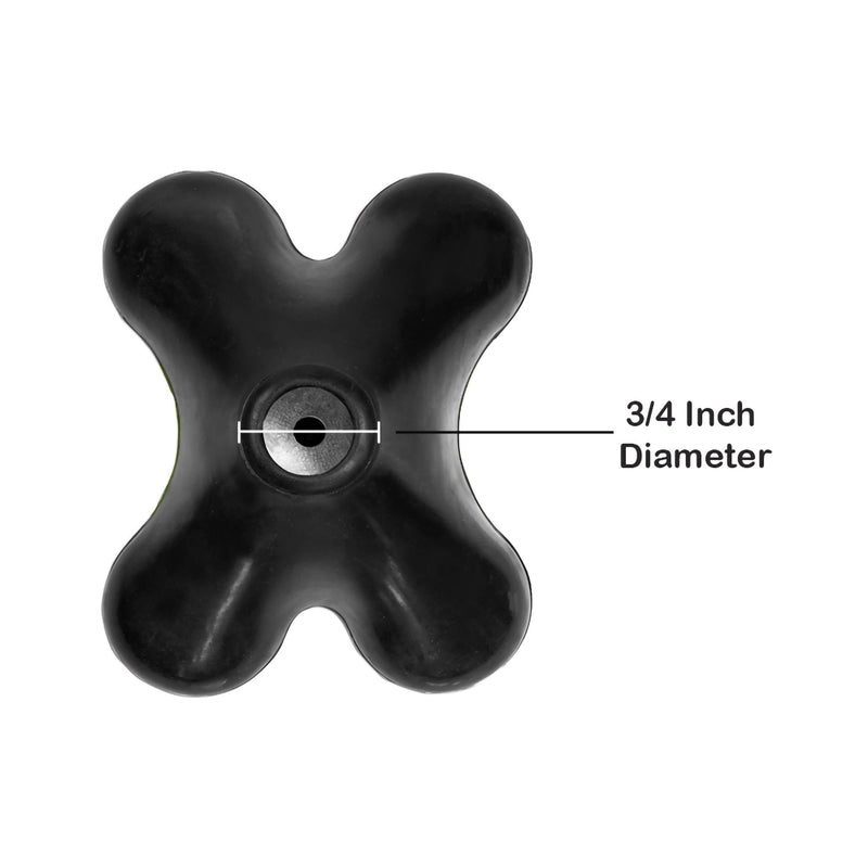 McKesson 4-Point Cane Tip For Cane with 3/4 Inch Diameter