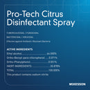 Surface Disinfectant Cleaner McKesson Pro-Tech Alcohol Based Aerosol Spray Liquid 16 oz. Can Citrus Scent NonSterile