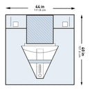 Obstetrics / Gynecology Drape McKesson Under Buttocks Drape 44 W X 40 L Inch Sterile