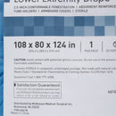 Orthopedic Drape McKesson Lower Extremity Drape 108 W X 80 W X 124 L Inch Sterile