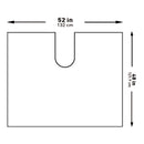 Orthopedic Drape McKesson Impervious U-Drape 52 W X 48 L Inch Sterile