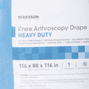 Orthopedic Drape McKesson Heavy-Duty Knee Arthroscopy Drape 114 W X 88 W X 116 L Inch Sterile