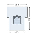 Orthopedic Drape McKesson Bilateral Limb Drape 116 W X 88 W X 144 L Inch Sterile