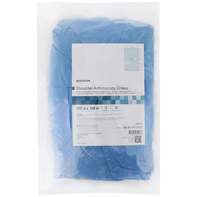 Orthopedic Drape McKesson Shoulder Arthroscopy Drape 102 W X 160 L Inch Sterile