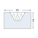 Orthopedic Drape McKesson Heavy-Duty Shoulder Arthroscopy Drape 100 W X 60 L Inch Sterile