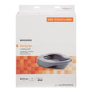 Contoured Bedpan McKesson Gray 84 oz. / 2484 mL
