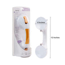 Suction-Cup Grab Bar McKesson White / Yellow Plastic