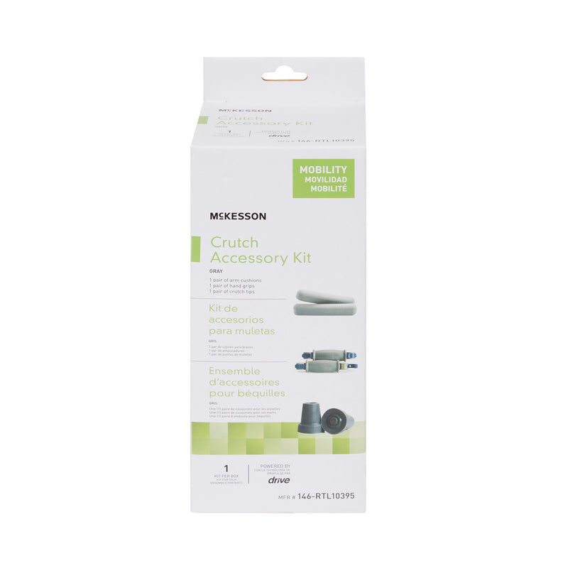 McKesson Crutch Accessory Kit For use with McKesson Universal Quick-Adjust Aluminum Crutch, MFR