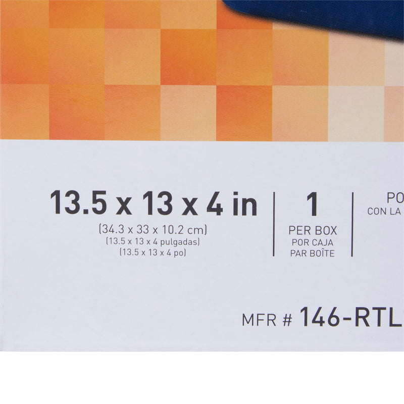 Lumbar Support Cushion McKesson 13-2/5 W X 13 L X 4 D Inch Foam