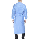 Non-Reinforced Surgical Gown with Towel McKesson X-Large Blue Sterile AAMI Level 3 Disposable