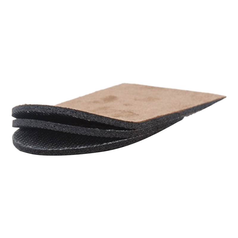 Heel Lift McKesson Leg Lifter Foam Core / Suede Top Male 10 to 13 Passion Mocha