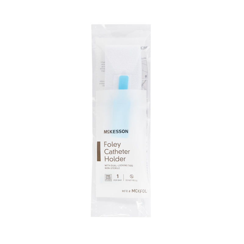 Leg Strap McKesson 2 X 24 Inch Length, Dual-Locking Tabs, Stretch Material, Hook and Loop Closure, Nonsterile