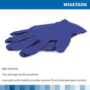Exam Glove McKesson Confiderm® 3.0 Small NonSterile Nitrile Standard Cuff Length Textured Fingertips Blue Not Rated