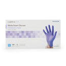 Exam Glove McKesson Confiderm® 3.0 Large NonSterile Nitrile Standard Cuff Length Textured Fingertips Blue Not Rated