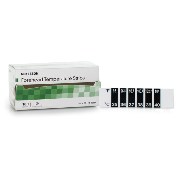 Single Patient Skin Thermometer McKesson 94 to 104° F Line Indicator Display