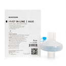 Heat and Moisture Exchanger with Filter McKesson 32.1 mg H?O/L @ VT 500 mL 1.43 cm H?O @ 30 LPM
