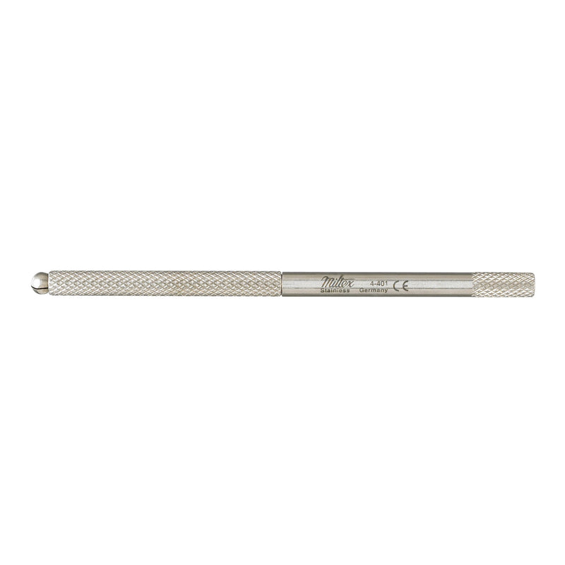 Scalpel Handle McKesson Argent™ Self Locking / Miniature / Round Knurled German Stainless Steel Size 3K