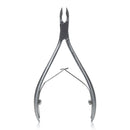 Tissue / Cuticle Nipper McKesson Argent™ Angled, Small Jaws 6 mm Tip X 4 Inch Length Stainless Steel