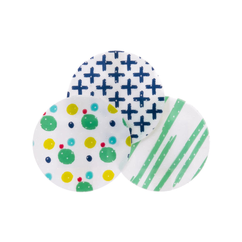 Adhesive Spot Bandage McKesson Kids™ 1 Inch Plastic Round Kid Design (Assorted Prints) Sterile
