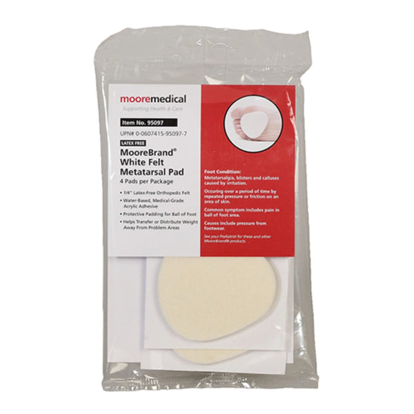 Metatarsal Cushion McKesson Pedi-Pads Size 106-L Adhesive
