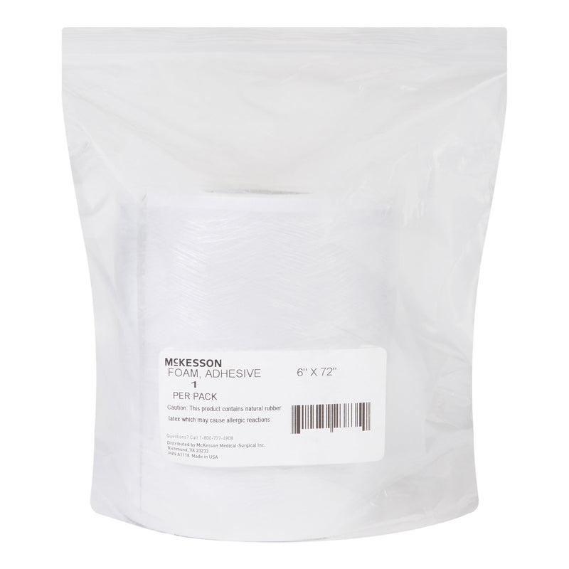 Orthopedic Padding Roll Adhesive McKesson 6 X 72 Inch Poly Foam NonSterile