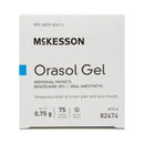 Oral Pain Relief McKesson 20% Strength Benzocaine Oral Gel 0.75 Gram