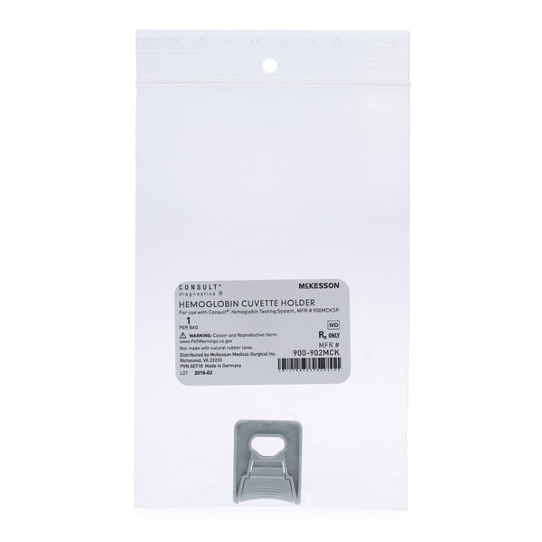 McKesson Consult™ Hb Microcuvette Holder For use with the McKesson Consult™ Hb Hemoglobin Testing System, MFR # 900MCKSP