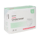 Unisex Adult Absorbent Underwear McKesson Pull On with Tear Away Seams Large Disposable Moderate Absorbency