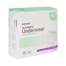 Unisex Adult Absorbent Underwear McKesson Pull On with Tear Away Seams X-Large Disposable Heavy Absorbency
