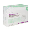 Unisex Adult Absorbent Underwear McKesson Pull On with Tear Away Seams Medium Disposable Heavy Absorbency