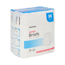 Unisex Adult Incontinence Brief McKesson Medium Disposable Moderate Absorbency